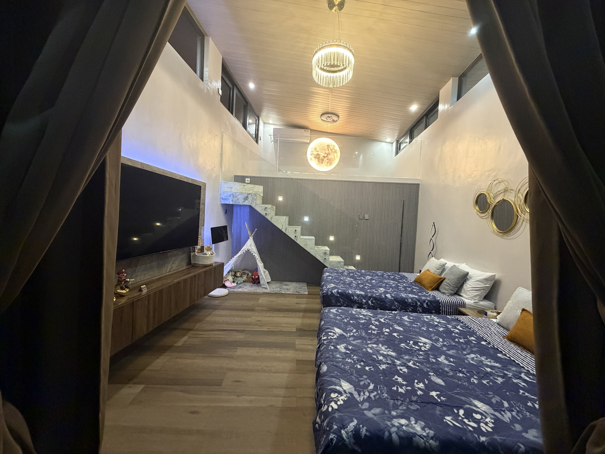 Family Room with Loft